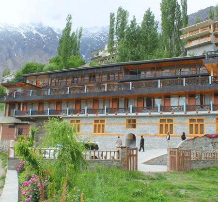 Hunza Embassy Hotel Full Front View